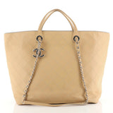 Chanel XL Calfskin Shopping Tote Bag