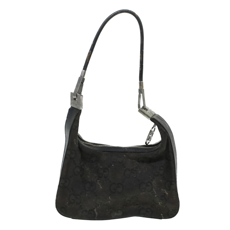 Gucci GG Canvas Shoulder Bag 3Set Beige Black 44070