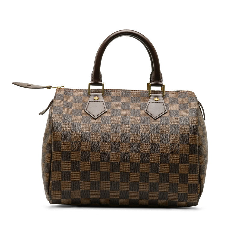 Louis Vuitton Louis Vuitton Damière PVC/Leather Handbags Evan Brown Ladies Market