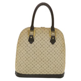 Louis Vuitton Monogram Mini Alma Haut Hand Bag Khaki LV Auth
