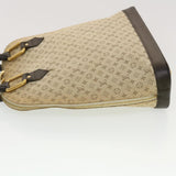 Louis Vuitton Monogram Mini Alma Haut Hand Bag Khaki LV Auth