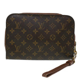 Louis Vuitton Monogram Orsay Clutch Bag LV Auth
