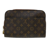 Louis Vuitton Monogram Orsay Clutch Bag LV Auth