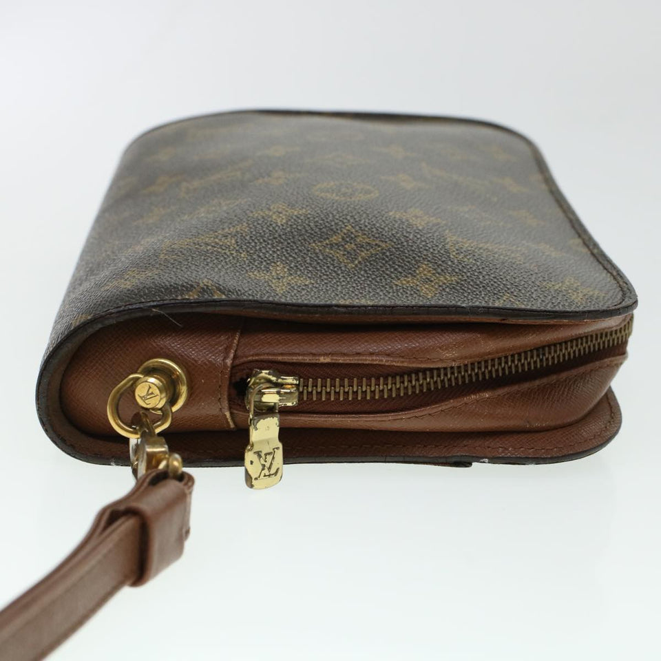 Louis Vuitton Monogram Orsay Clutch Bag LV Auth