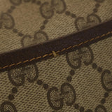 Gucci GG Canvas Web Sherry Line Shoulder Bag Beige Red 89.02.032 44255