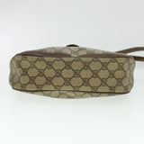 Gucci GG Canvas Web Sherry Line Shoulder Bag Beige Red 10.02.056 44259