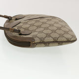 Gucci GG Canvas Web Sherry Line Shoulder Bag Beige Red 904.02.047 44260