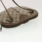 Gucci GG Canvas Web Sherry Line Shoulder Bag Beige Red 904.02.047 44260