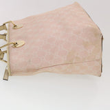 Gucci GG Canvas Tote Bag Pink 139552 44265