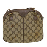 Gucci GG Canvas Web Sherry Line Shoulder Bag Beige Red 904.02.047 44304