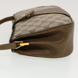 Gucci GG Canvas Web Sherry Line Shoulder Bag Beige Red 116.02.024 44306