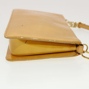 Louis Vuitton Monogram Vernis Lexington Accessory Pouch Beige LV Clutch