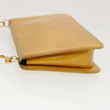 Louis Vuitton Monogram Vernis Lexington Accessory Pouch Beige LV Clutch