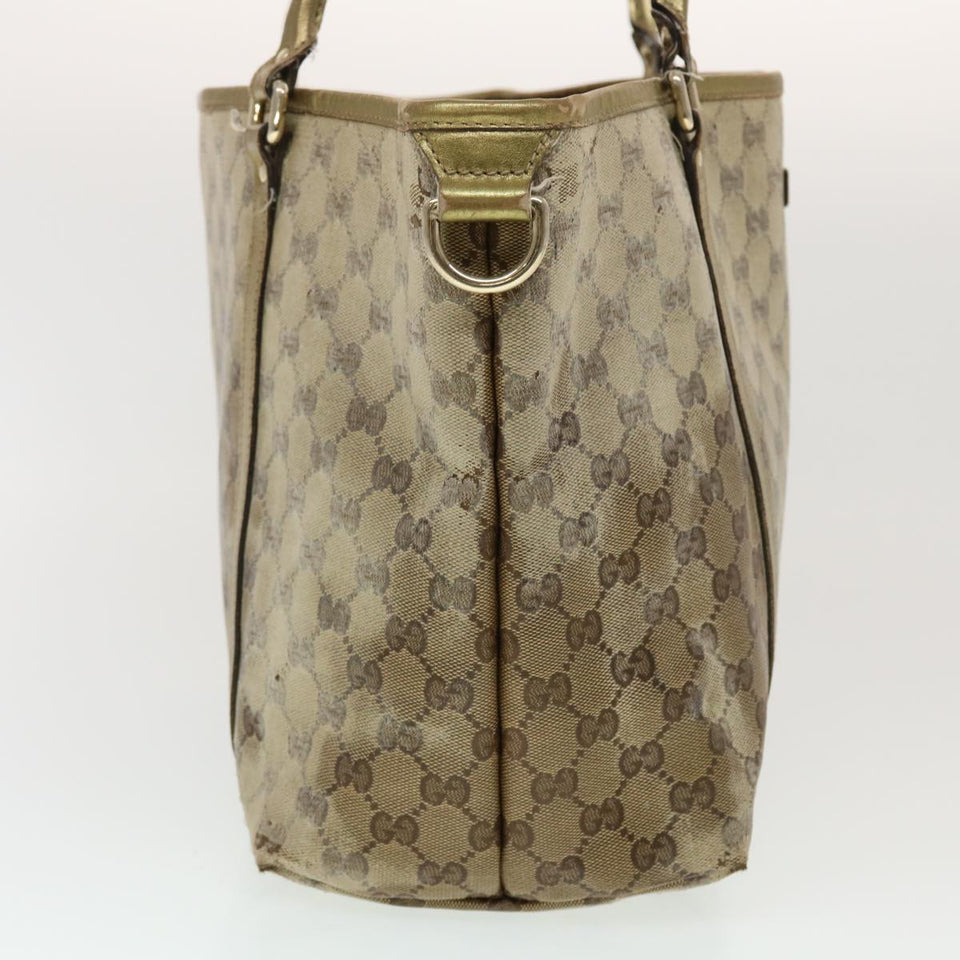 Gucci GG Supreme Shoulder Bag Beige 197953 44426
