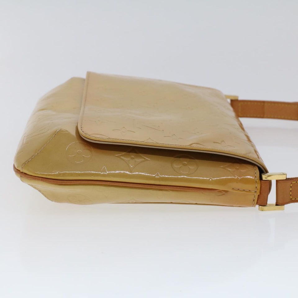 Louis Vuitton Monogram Vernis Thompson Street Bag Beige LV Auth