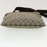 Gucci GG Canvas Shoulder Bag PVC Leather Beige 295257 44808