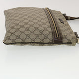 Gucci GG Canvas Shoulder Bag PVC Leather Beige 295257 44808