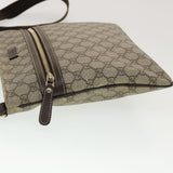Gucci GG Canvas Shoulder Bag PVC Leather Beige 295257 44808