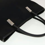 Gucci Shoulder Bag Nylon Leather Black 45027