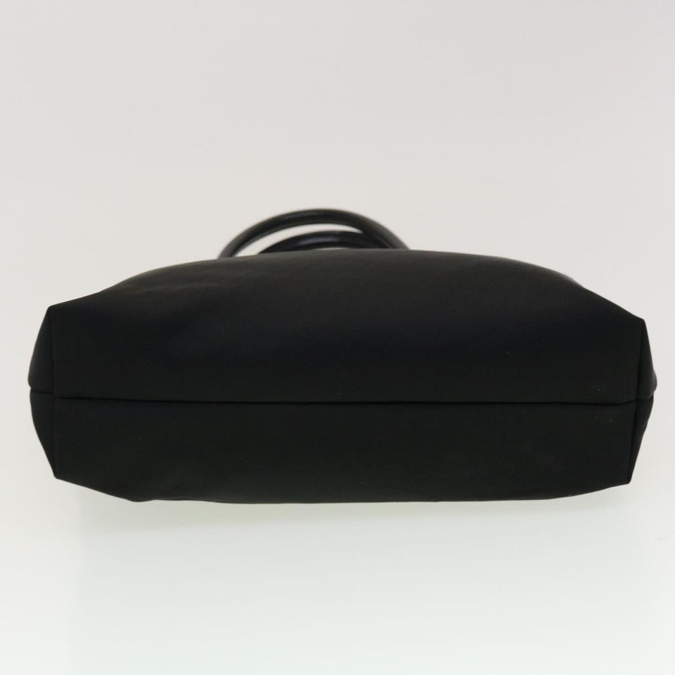 Gucci Shoulder Bag Nylon Leather Black 45027