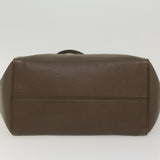 Gucci Shoulder Bag Leather Gray 354408 45056