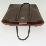 Gucci Shoulder Bag Leather Gray 354408 45056