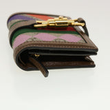 Gucci GG Canvas Jackie Web Sherry Line Wallet PVC Beige 645536 45099