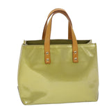 Louis Vuitton Monogram Vernis Reade PM Hand Bag Gris LV Auth
