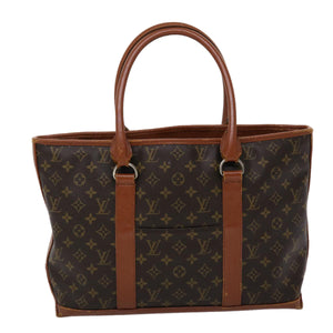 Louis Vuitton Monogram Sac Weekend PM Hand Bag LV Auth