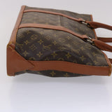 Louis Vuitton Monogram Sac Weekend PM Hand Bag LV Auth