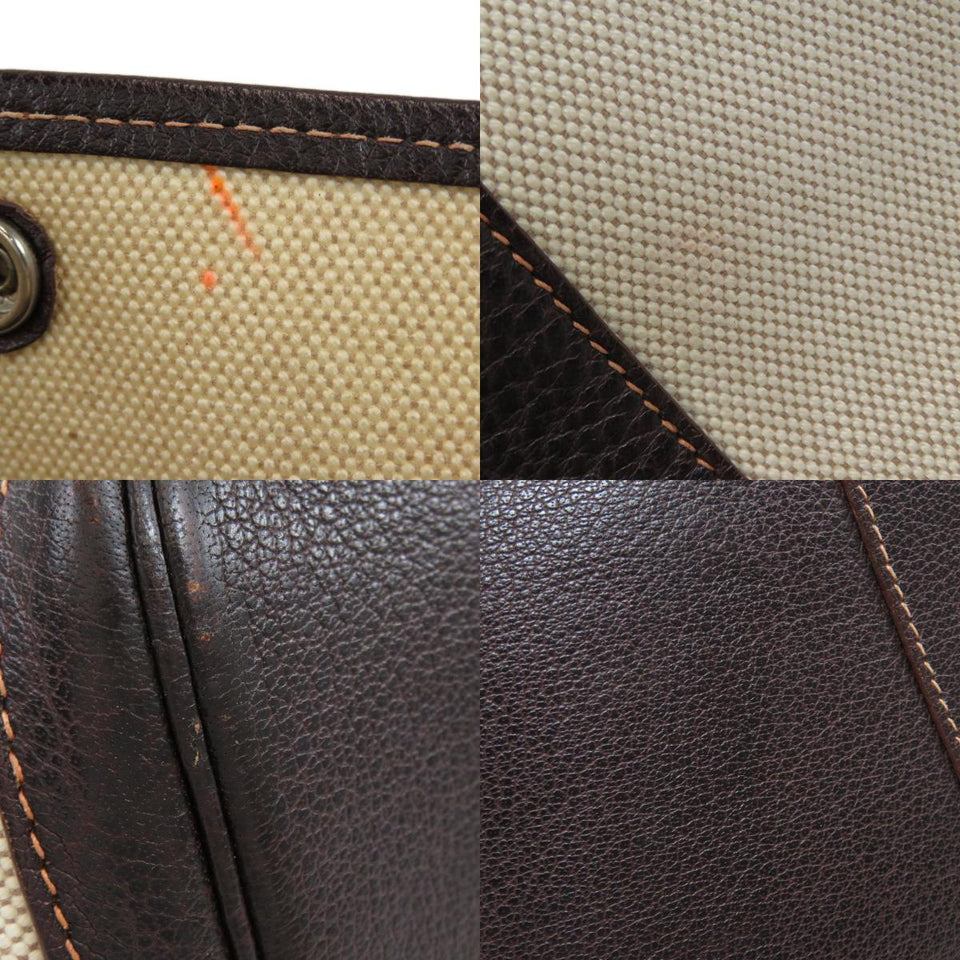 Hermes Garden Party PM Natural Silver Hardware Tote Bag Toile H