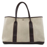 Hermes Garden Party PM Natural Silver Hardware Tote Bag Toile H