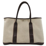 Hermes Garden Party PM Natural Silver Hardware Tote Bag Toile H