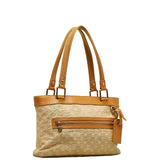 Louis Vuitton Louis Vuitton Monogram Mini Shoulder Bag Canvas/Leather Beige Brown Ladies