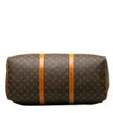 Louis Vuitton Monogram Boston Bag PVC/Leather Brown