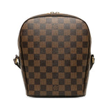 Louis Vuitton Louis Vuitton Damière Shoulder Bag PVC/Leather Brown