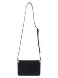 Luxury Burberry Cotton Technical Leather Cross Bag