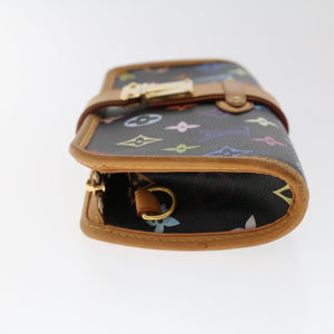 Louis Vuitton Monogram Multicolor Shirley Shoulder Bag Black Auth