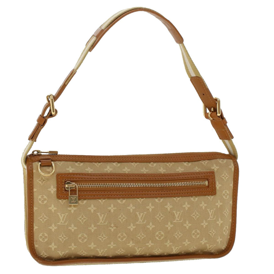 Louis Vuitton Monogram Mini Pochette Catrain Bag Khaki LV Auth