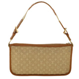 Louis Vuitton Monogram Mini Pochette Catrain Bag Khaki LV Auth