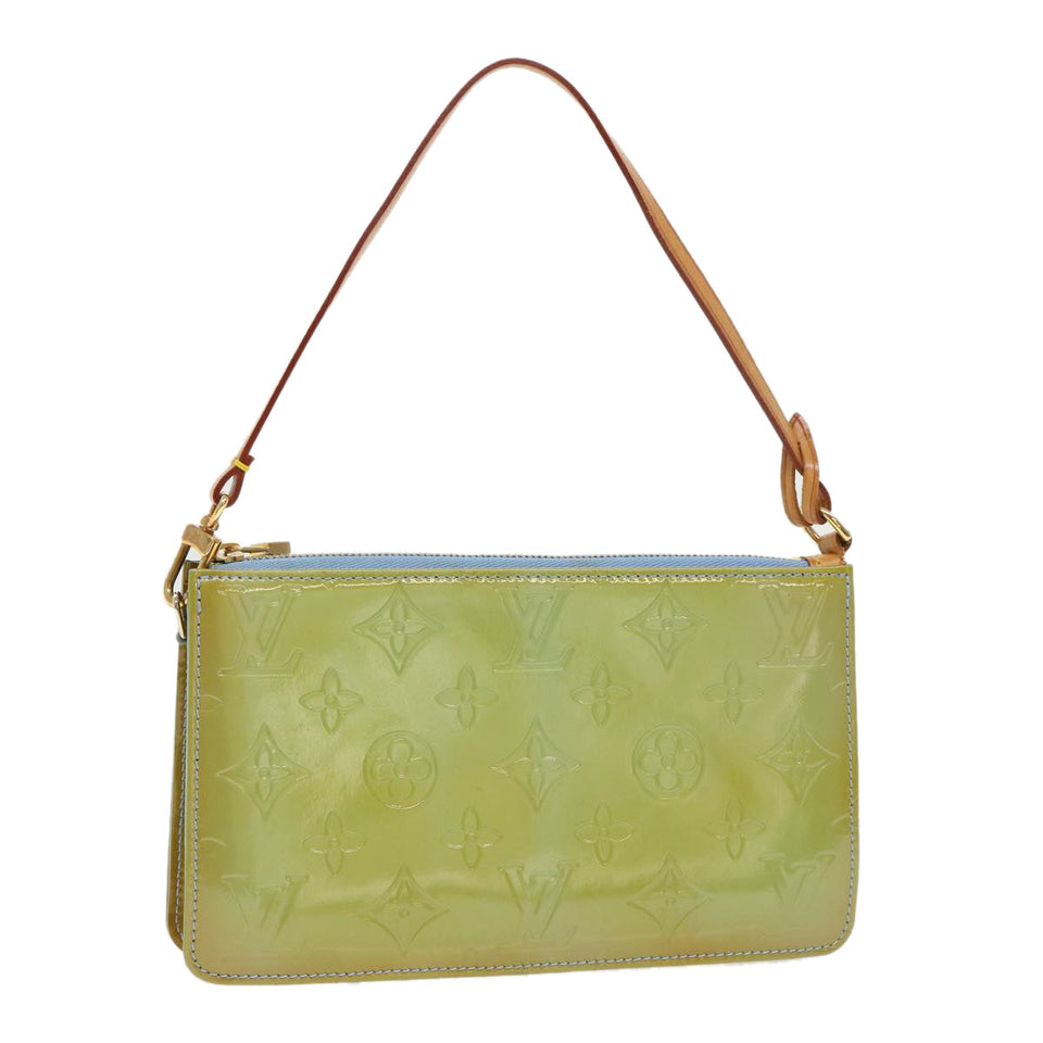Louis Vuitton Monogram Vernis Lexington Pouch Baby Blue LV Auth Clutch