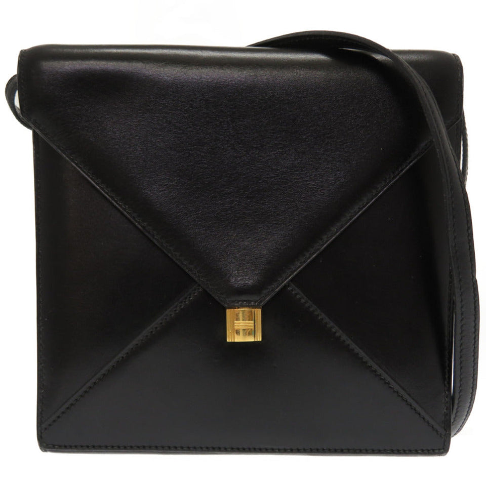 Hermes Shoulder Bag Box scarf black Cadena Metal Shoulder Bag Clutch Bag Women
