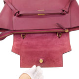 Mini Belt Bag Burgundy GHW