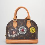 Louis Vuitton Monogram World Tour Alma BB Satchel Bag
