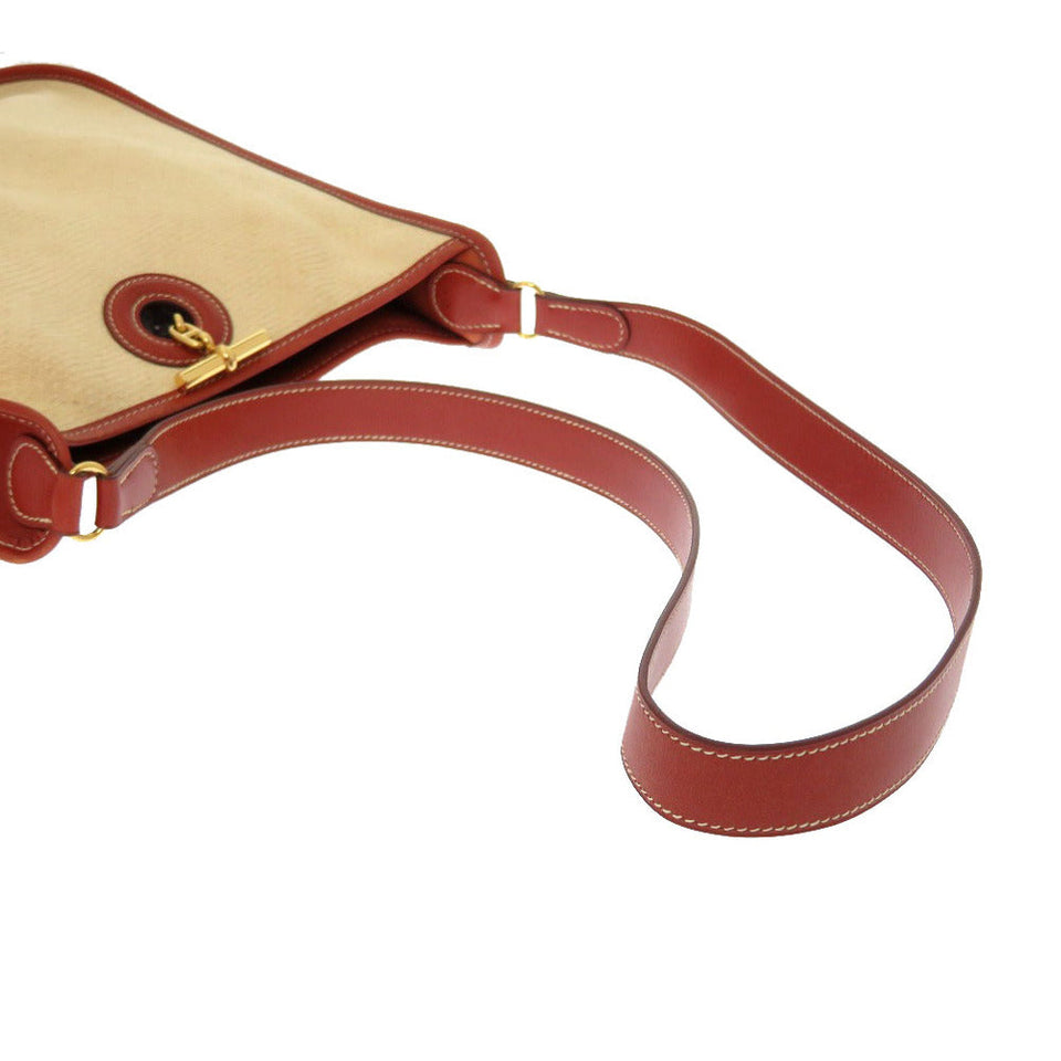 Hermes Shoulder Bag straw beige Vespa PM Women