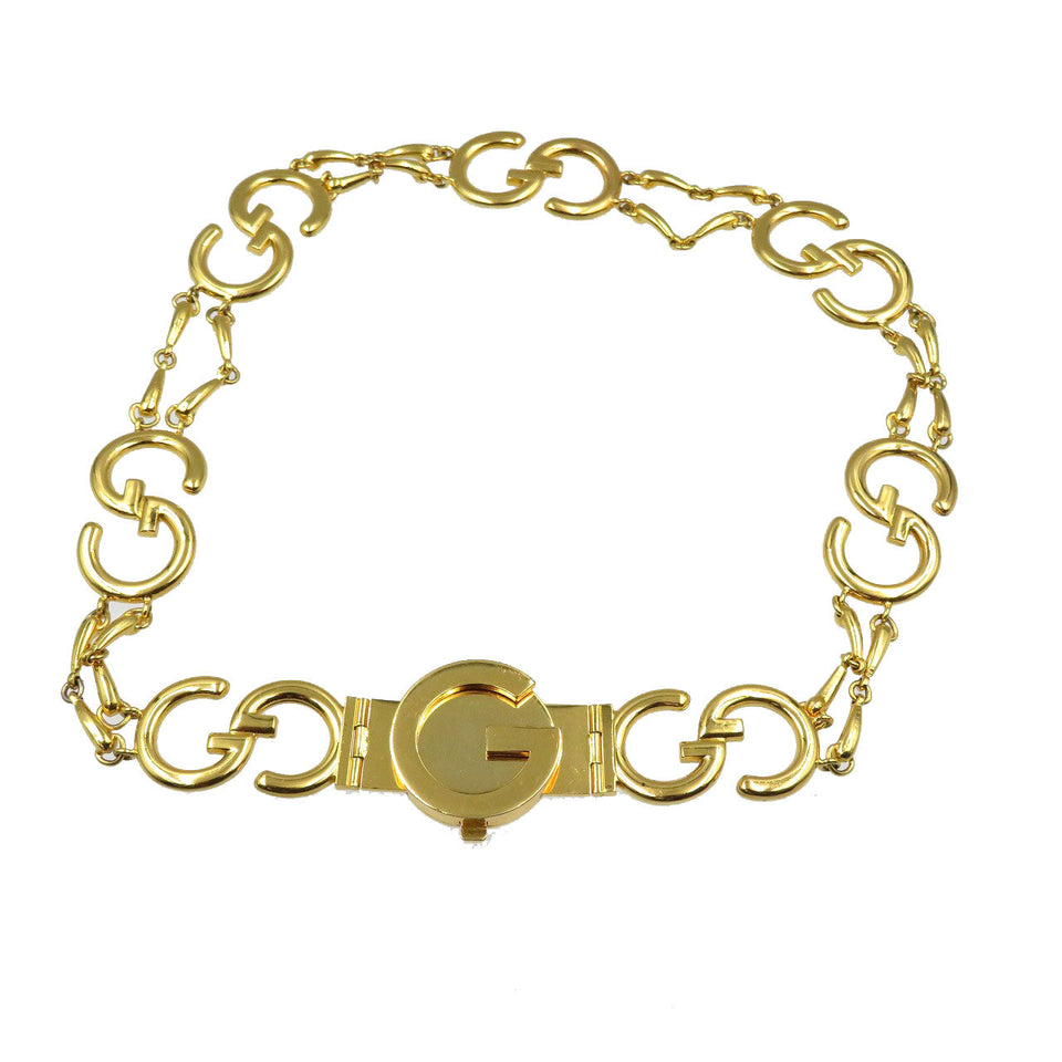 Gucci belt metal gold Women
