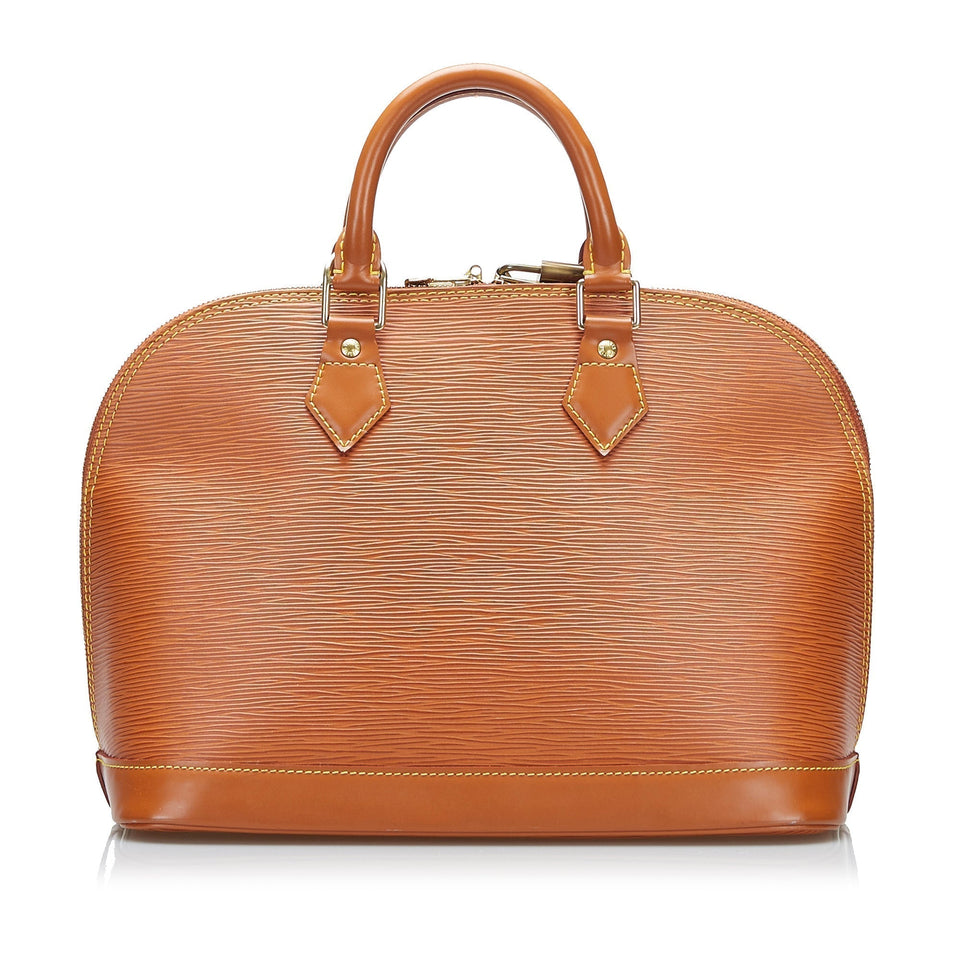 Louis Vuitton Alma PM Brown Epi Handbag
