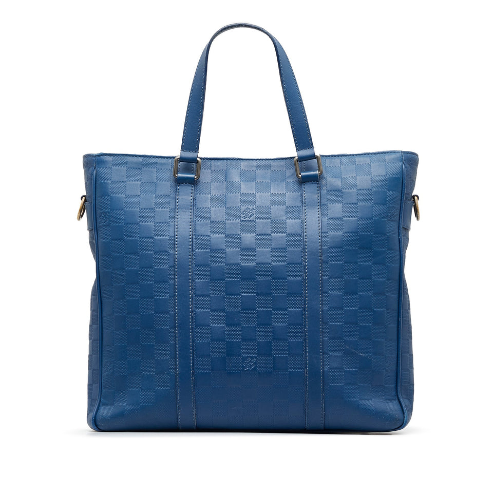 Louis Vuitton Damier Infini Tadao PM Satchel Handbag