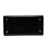 Hermes25cm Birkin Sellier Black Box Calf Leather Gold Hardware