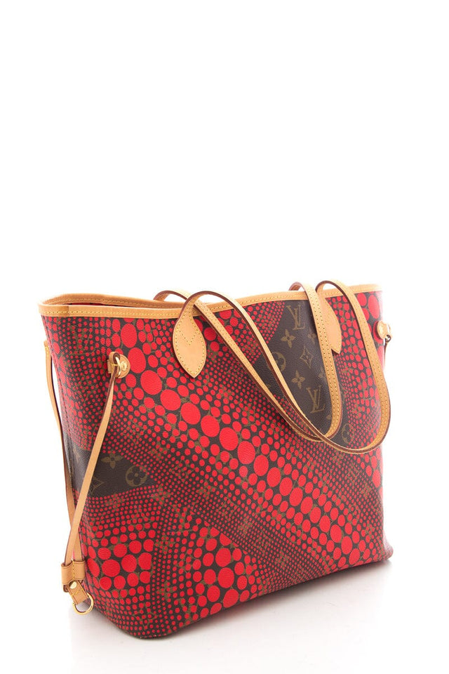 Louis Vuitton Brown & Red Yayoi Kma Neverfull Handbag